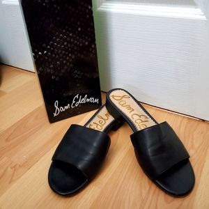 SAM EDELMAM Kenz Leather Slides